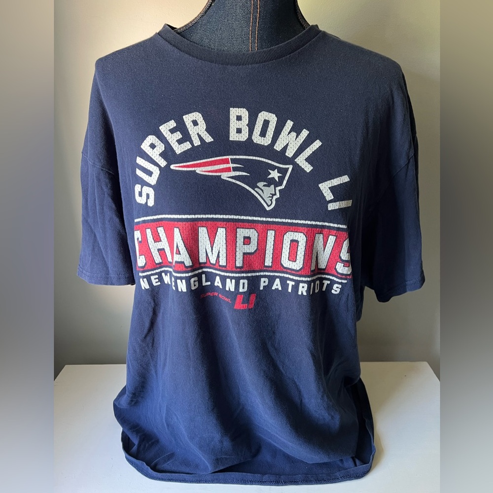 Super Bowl Champions New England Patriots 51 LI Navy XL